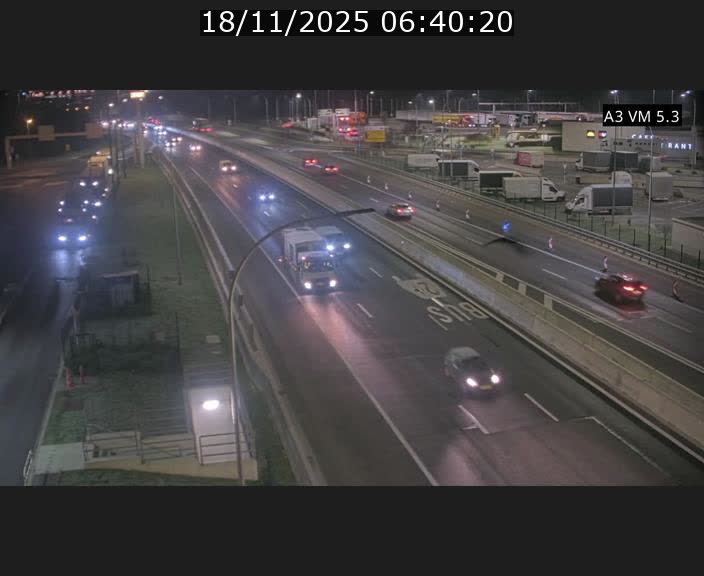Traffic live webcam Luxembourg Aire de Berchem - A3 - BK 5 - direction France