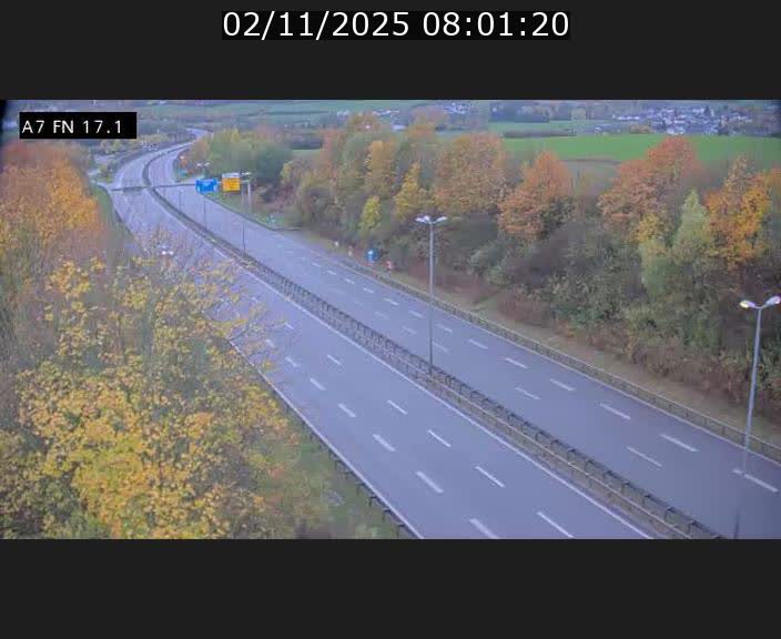 Caméra trafic Luxembourg - A7, Merscherbierg direction Mersch