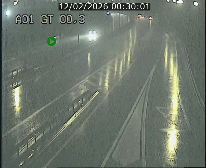 Traffic live webcam Luxembourg Croix de Gasperich - A1 direction Kirchberg - BK 0.3