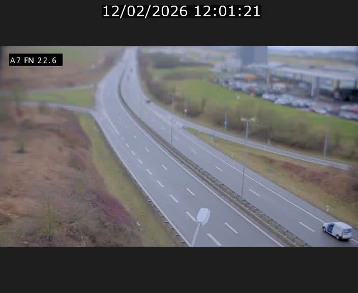 Caméra trafic Luxembourg - A7, Colmar-berg direction Mersch