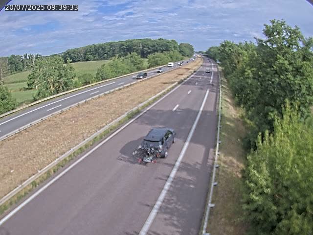 Caméra autoroute France - A31, Fey direction Metz