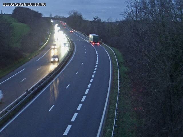Caméra autoroute France - A33, Rosières direction Lunéville
