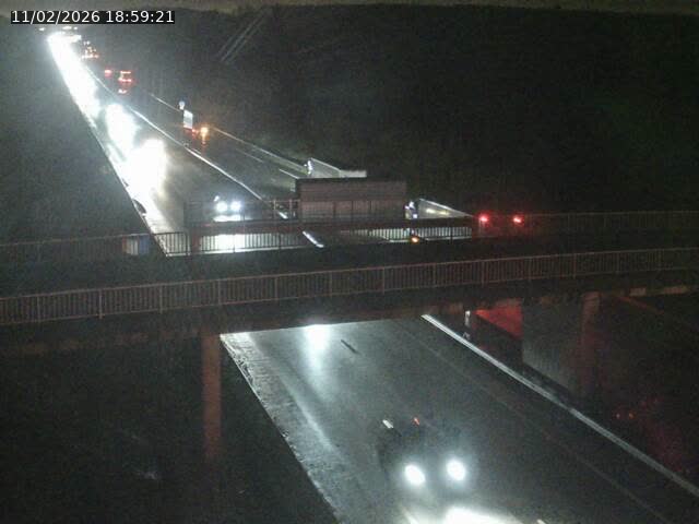 Caméra autoroute France - A31, Zoufftgen direction Luxembourg-ville, à la frontière entre la France et le Luxembourg