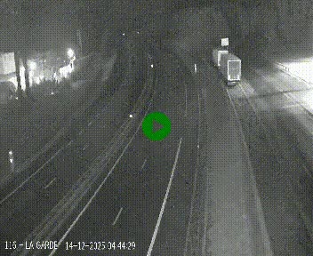 Caméra autoroute A75 à hauteur du col du rocher blanc en direction de Montpellier