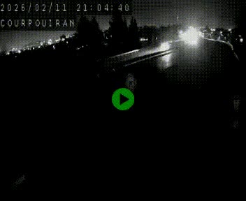 Caméra routière France - N109, Courpouiran - La plaine, en direction de Clermont l'Hérault, à la sortie de Montpellier