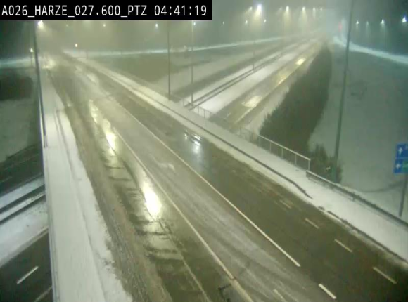 Caméra autoroute Belgique - Sougné-Remouchamps,E25 direction Luxembourg