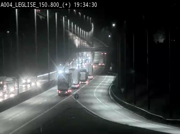 Caméra autoroute Belgique - Côte de Léglise, E411(A4) direction Luxembourg