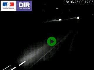 Webcam sur la Nationale 201 à hauteur de la sortie Chambéry-Nord, avant à la jonction entre l'A41 et l'A43, en direction de Lyon