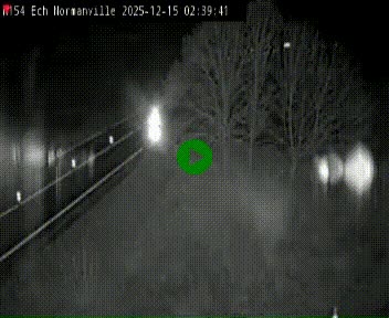 Webcam à hauteur du Leclerc Normanville sur la N154. Vue orientée vers Rouen