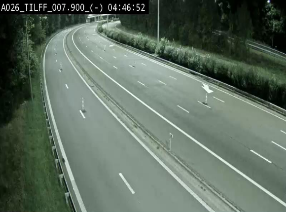 Webcam autoroute A26/E25 à Esneux, en Belgique en direction Luxembourg - BK 7.9