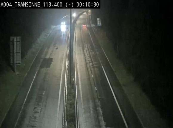 Caméra trafic E411 (A4) - Transinne direction Namur - BK 113.425