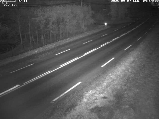 Webcam à 424 mètres d'altitude dans la Tranchée de Docelles dans les Vosges, à proximité d'Epinal sur la route de Gerardmer (D11)