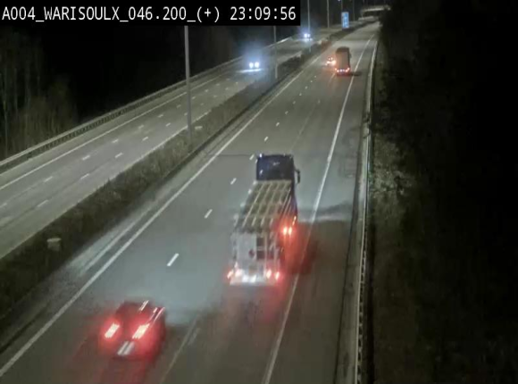 Webcam autoroute Belgique - Warissoulx - E411 - BK 46.2