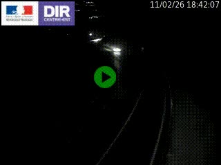 Caméra trafic sur la N90 à Bourg-Saint-Maurice, en provenance d'Aoste et en direction d'Albertville