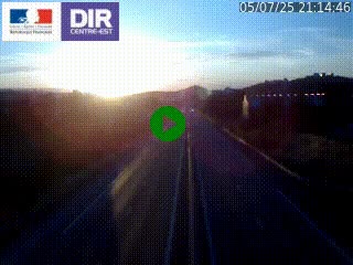 Caméra autoroute à Saint-Etienne (Les Littes) à hauteur du Ikea Saint-Etienne sur l'A72 en direction de Roanne