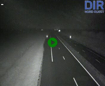 Webcam sur A84 à hauteur de l'échangeur de Poilley avec la N175, au sud d'Avranches