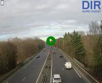 Webcam sur le périphérique de Caen (N814) à l'est de la ville, à Mondeville hauteur de la sortie 2, Presqu'île-Rives de l'Orne, au bout de l'autoroute A13
