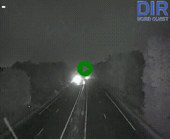 Webcam sur le périphérique de Caen (N814) à l'est de la ville, à Mondeville hauteur de la sortie 2, Presqu'île-Rives de l'Orne, au bout de l'autoroute A13