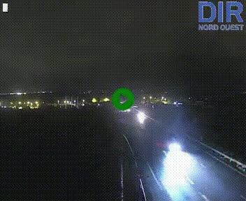 Webcam au début de l'A84 sur le périphérique Ouest de Caen (N814) à hauteur de la sortie 9, Porte de Bretagne
