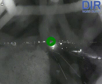 Webcam au début de l'A84 sur le périphérique Ouest de Caen (N814) à hauteur de la sortie 9, Porte de Bretagne