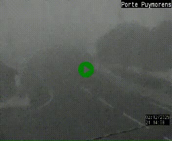 Webcam Col du Puymorens sur N320, en direction de Pas de la Casa (Andorre)