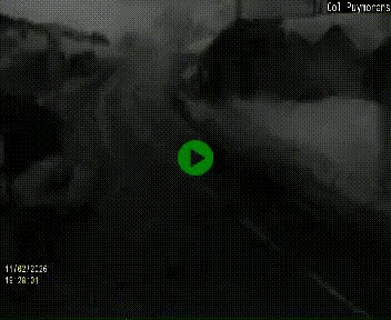 Webcam Col du Puymorens sur N320, en direction de Pas de la Casa (Andorre)