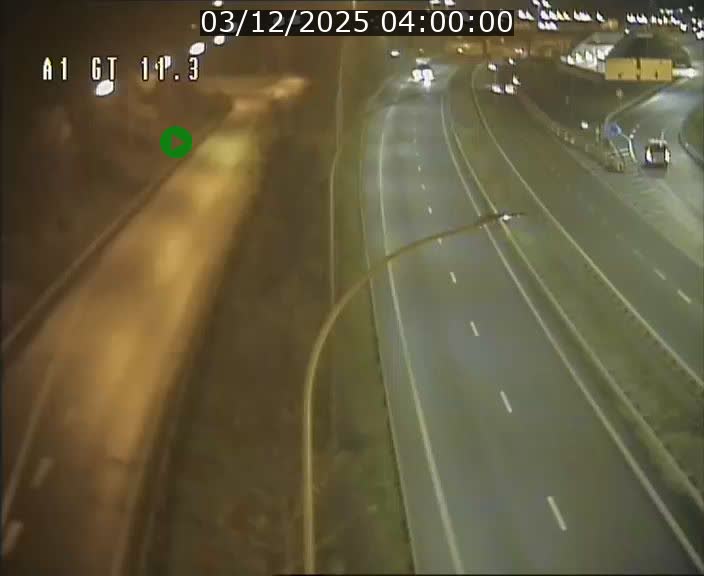 Traffic live webcam Luxembourg Senningerberg - A1 direction Allemagne - BK 11.3