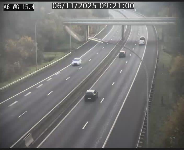 Traffic live webcam Luxembourg Capellen - A6 - BK 15.4 - direction Luxembourg/France/Allemagne