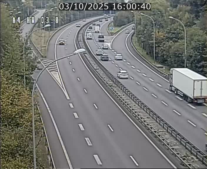 Webcam traffic A4 Luxembourg - BK 3.8 - Leudelange (direction Esch sur Alzette)