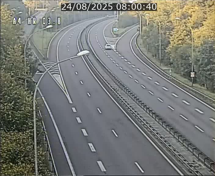 Webcam traffic A4 Luxembourg - BK 3.8 - Leudelange (direction Esch sur Alzette)