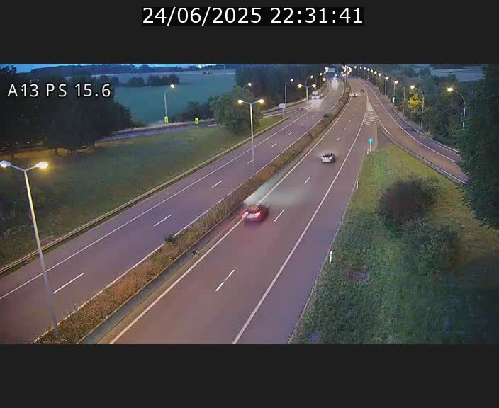 Traffic live webcam Luxembourg Kayl - A13 direction Dudelange - BK 15.6