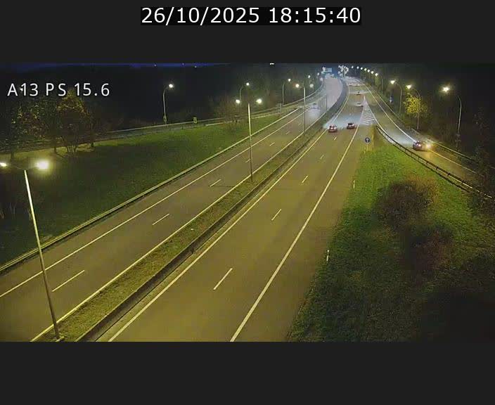 Traffic live webcam Luxembourg Kayl - A13 direction Dudelange - BK 15.6