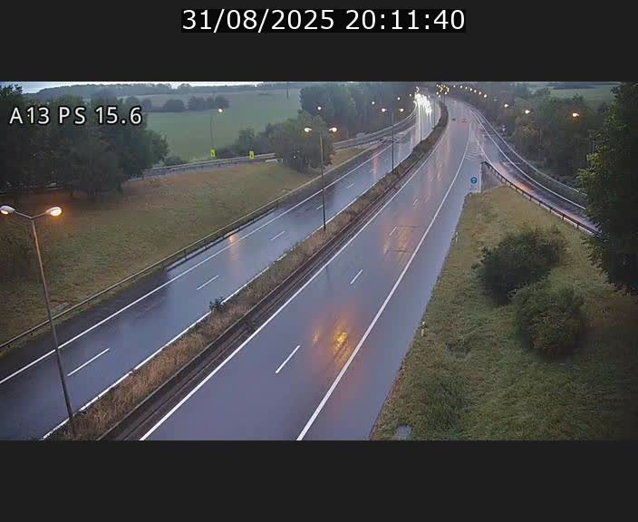 Traffic live webcam Luxembourg Kayl - A13 direction Dudelange - BK 15.6