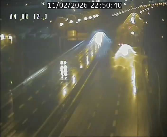 Traffic live webcam Luxembourg Jonction Foetz - A4 - BK 12.0 - direction Esch sur Alzette