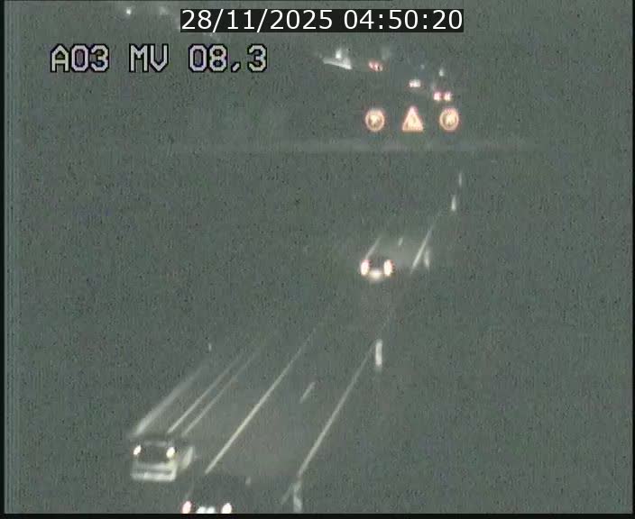 Webcam Autoroute après la Croix de Bettembourg en direction de Luxembourg sur l'A3