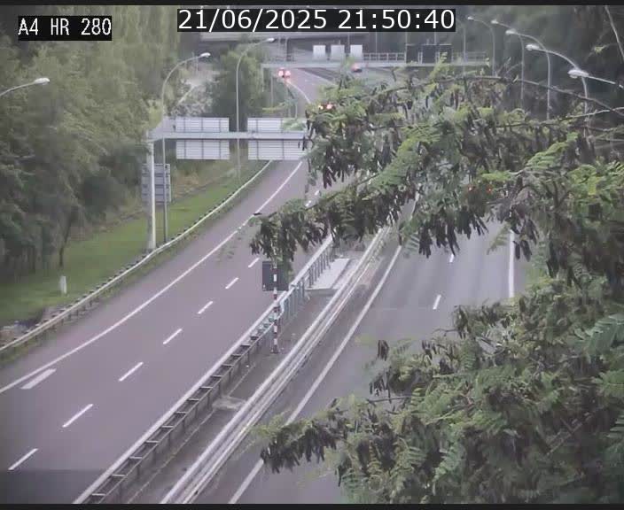 Webcam traffic A4 Luxembourg - BK 0.2 - P+R Bouillon (direction Luxembourg)