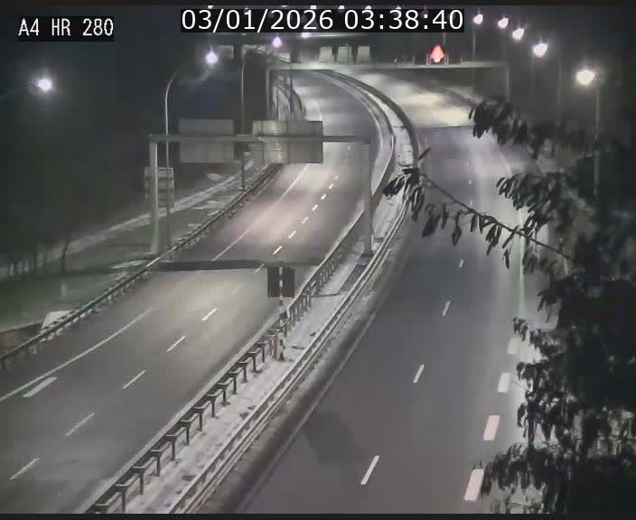 Webcam traffic A4 Luxembourg - BK 0.2 - P+R Bouillon (direction Luxembourg)