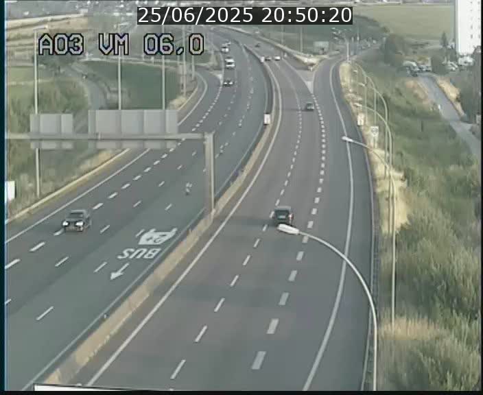 Traffic live webcam Luxembourg Aire de Berchem - A3 - BK 6 - direction France