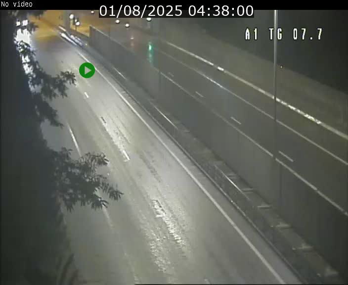 Traffic live webcam Luxembourg Kirchberg - A1 direction Luxembourg-ville - BK 7.7