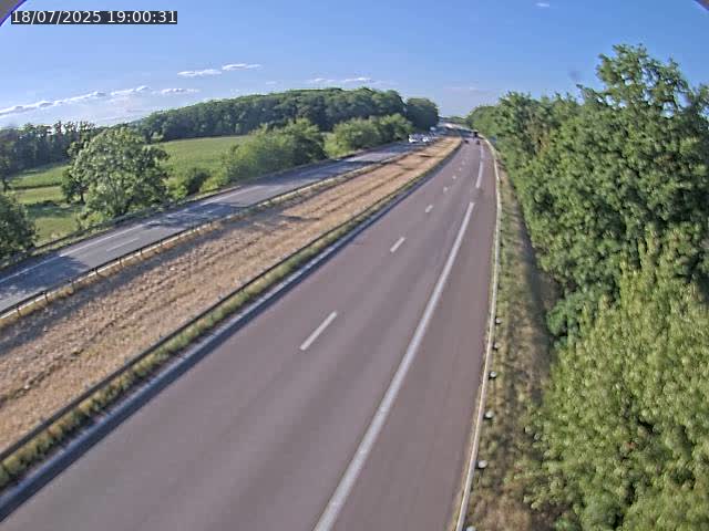 Caméra autoroute France - A31, Fey direction Metz