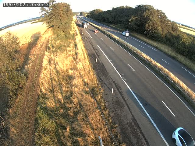 Caméra autoroute France - A30, Havange direction Metz