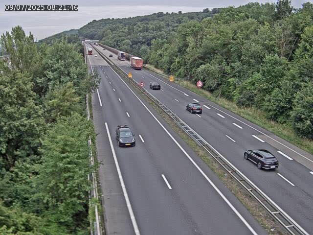 Caméra autoroute France - A30, Hayange direction Metz