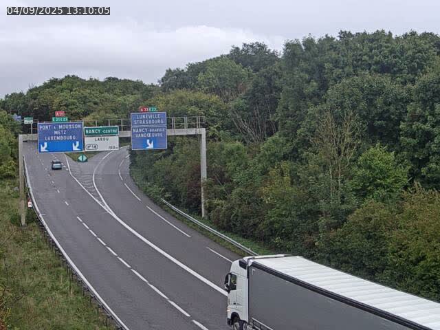 Caméra autoroute France - Biffurcation A31/A33, Laxou direction Nancy