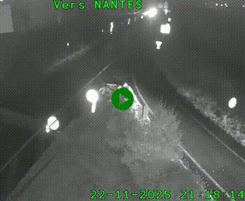 Webcam N147 au nord de Poitiers et à la jonction avec la A10