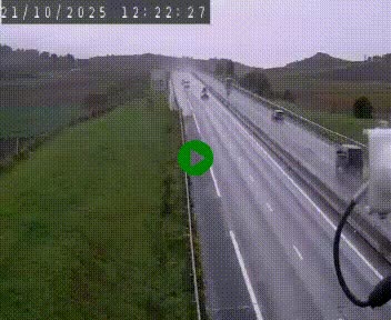 Caméra autoroute A75 à hauteur de Le Crest, en direction de Montpellier