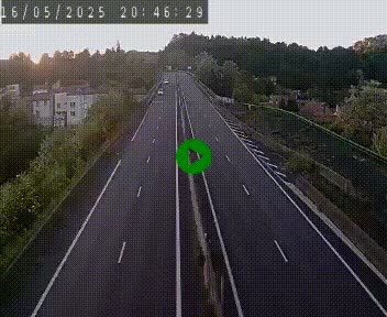 Caméra autoroute A75 à hauteur de Coudes, en direction de Clermont-Ferrand