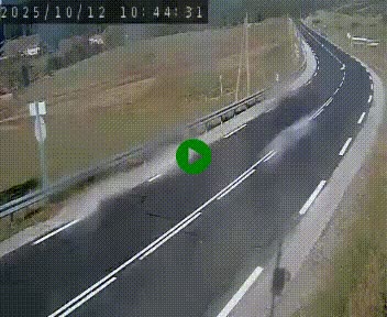 Webcam routière au niveau du col de la Chavade en Ardèche, sur la N102 à 1266 mètres d'altitude