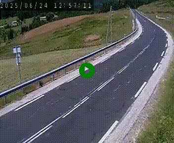 Webcam routière au niveau du col de la Chavade en Ardèche, sur la N102 à 1266 mètres d'altitude