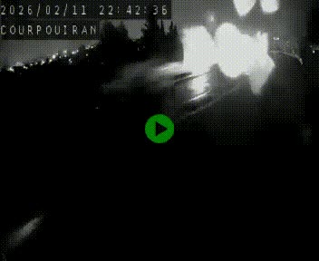 Caméra routière France - N109, Courpouiran - La plaine, en direction de Clermont l'Hérault, à la sortie de Montpellier