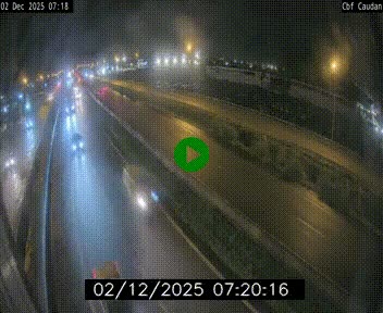 Webcam sur la N165 à hauteur de Caudan, dans le Morbihan.